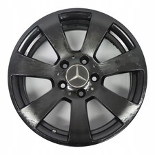 1x Alufelge 16 Zoll 7.0" 5x112 48ET Glanz Silber A2044011102 Mercedes-Benz W204