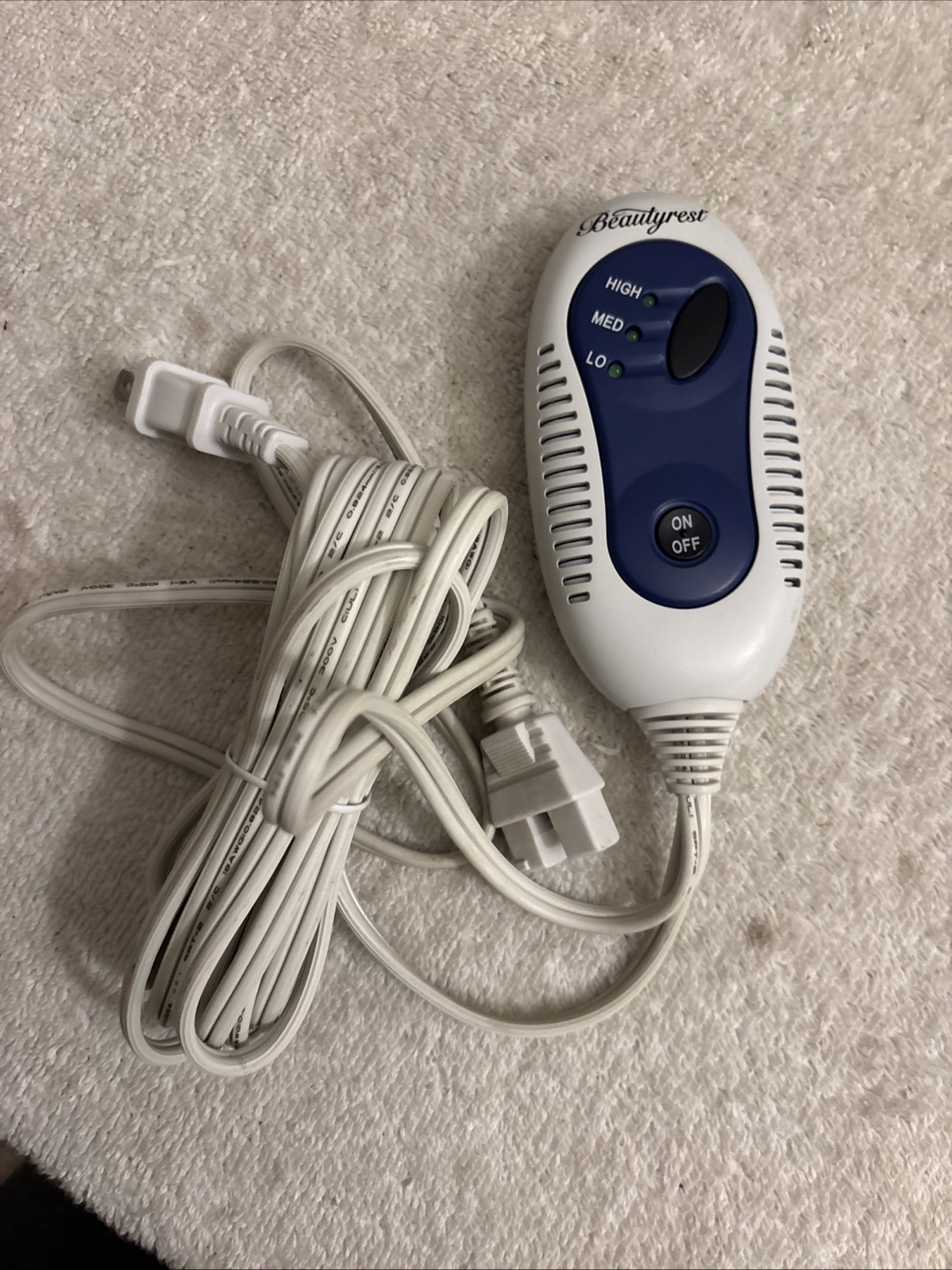 Beauty Rest Heated Electric Throw Blanket Remote Control  BST-CONT-08-EE-TW