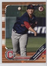 2019 Bowman Prospects Orange 25/25 Ethan Hankins #BP-15 6k2