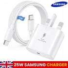 25W Super Fast Type C Charger Plug/Cable For Samsung Galaxy S20 S21 S22 S23 S24