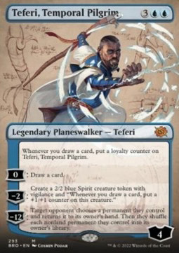 Magic/MTG Teferi, Temporal Pilgrim XBRO-293 Mythic Englisch NM