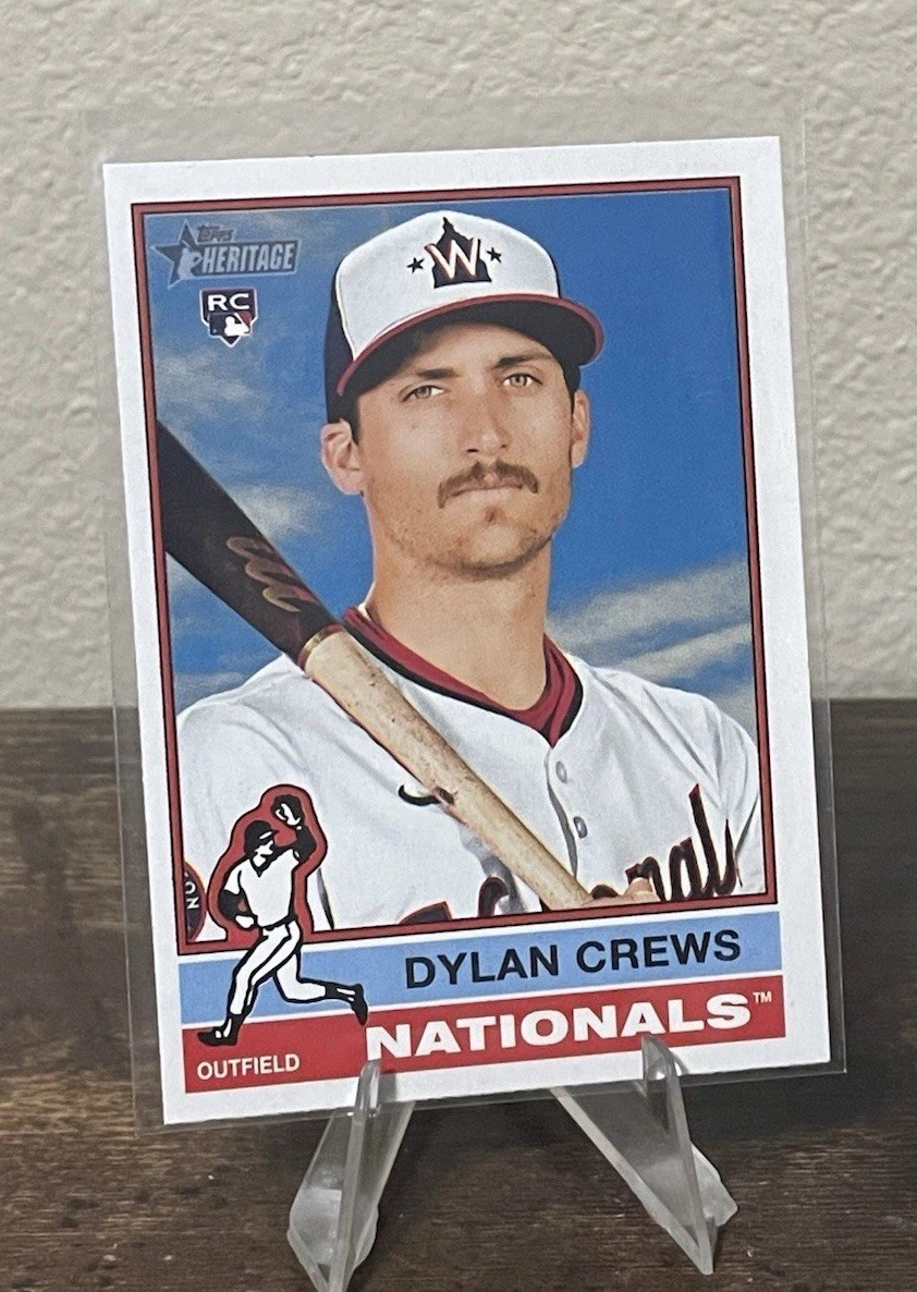 2025 Topps Heritage - Dylan Crews #247 (RC)