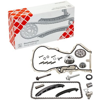 Steuerkettensatz für Nockenwelle Febi 174393 für Audi Seat Skoda VW Golf Passat