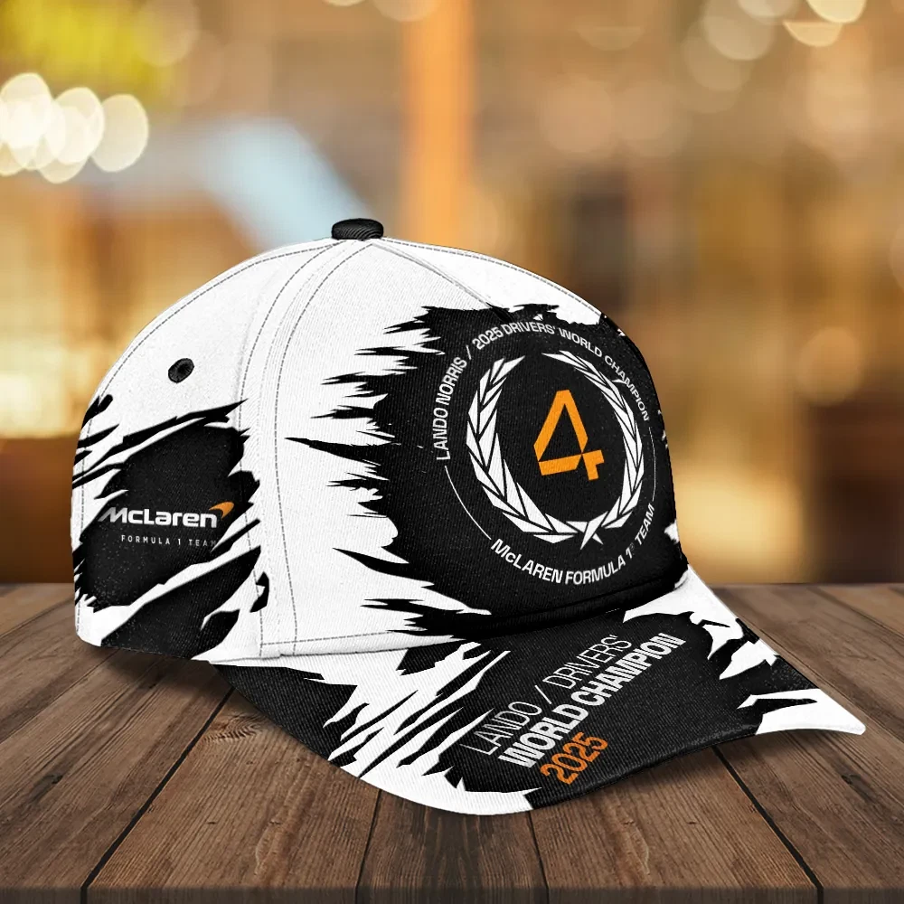 Lando Norris 2025 World Champion Classic Cap, Gift For Fans