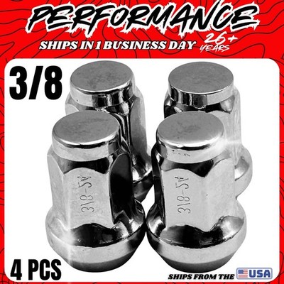 4 Lug Nuts 2015 2021 Polaris Sportsman 570 X2 Wheel Rim Tapered Nut Chrome