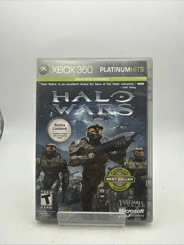 Halo Wars (Microsoft Xbox 360, 2009) CIB Complete Tested