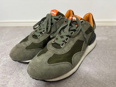 Diadora Heritage Equipe Mad Italia Nubuck Sneakers 27.5cm Green Italy New