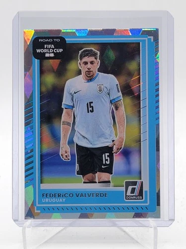 FEDERICO VALVERDE 2025-26 DONRUSS ROAD TO FIFA WORLD CUP DIAMOND URUGUAY Q6617
