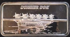 1974 Dornier DO-X Vtg Hamilton Mint World Flight-0.999 Silver 1 Oz Ounce Art Bar