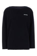 MIU MIU Blue Wool Sweater New Authentic