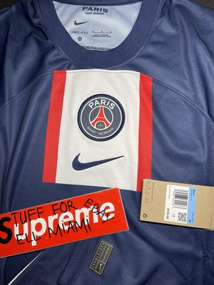 未着用 NIKE 22/23パリサンジェルマン ホーム DM1844-411 Authentic Nike Paris Saint-Germain 22 23 Home Stadium Jersey