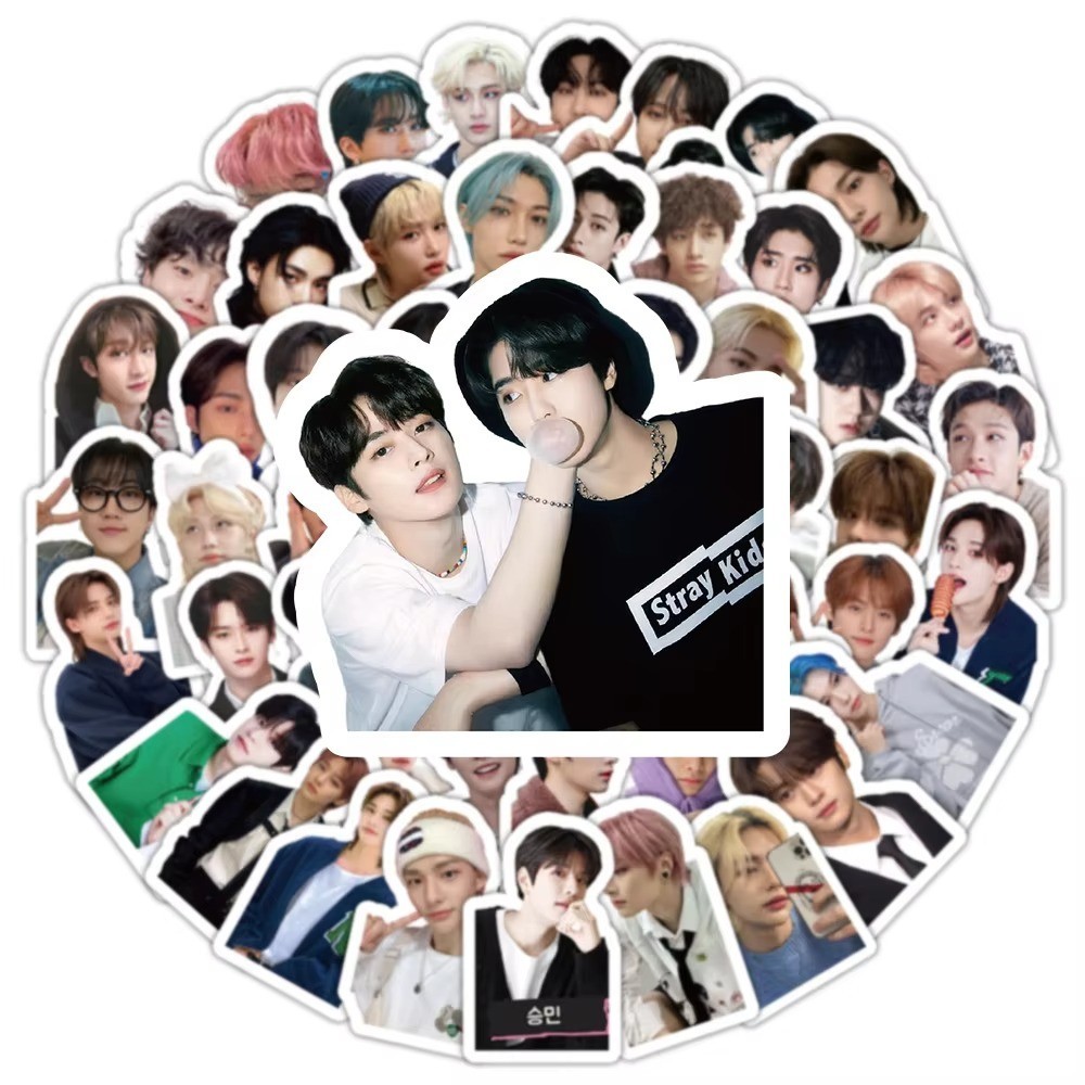 52-103pcs Stray Kids SKZOO Cartoon Stickers – Waterproof Kpop