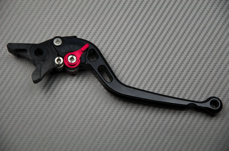 Levier d'embrayage CNC noir pour Brembo PR16 un design haut de gamme pour moto