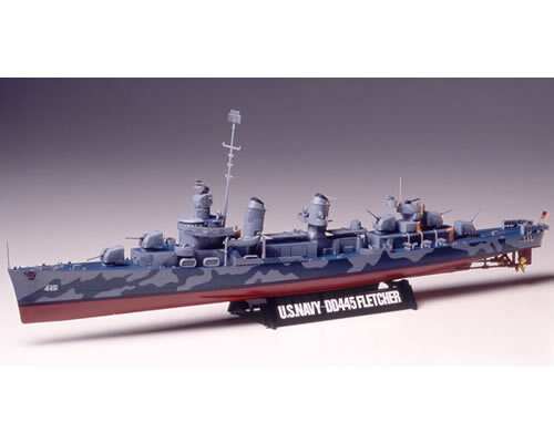 U.S. Navy Destroyer DD445 Fletcher 1:350 TA78012 - tamiya modellismo