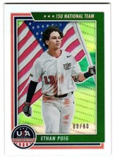 2022 Ethan Puig Panini Stars & Stripes Holo Silver Rookie 80/80