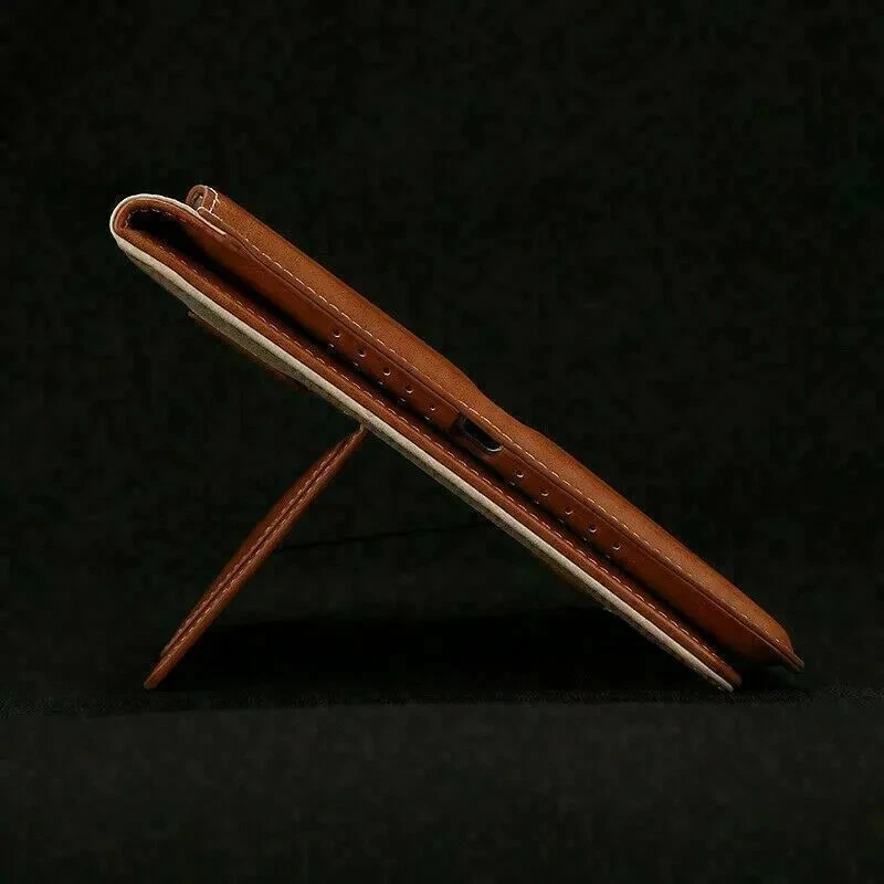 Genuine Leather Luxury Case Cover For Apple iPad 9th 8th 7th Generation 10.2'' - Image 2 of 4