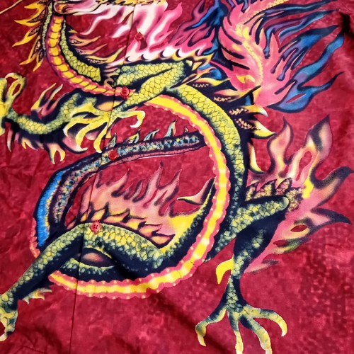 KICKFLIP JAPANESE DRAGON SHIRT MENS SIZE XL - BOARD WEAR SKATING - V.RARE - Picture 3 of 9