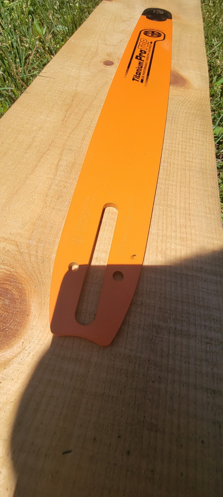 New GB TITANIUM HV 24" 3/8” .050 84DL CHAINSAW BAR HUSQVARNA LARGE