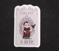 Can I Try A Bite Vampire Mythology Sticker 2" x 1.25" (S)