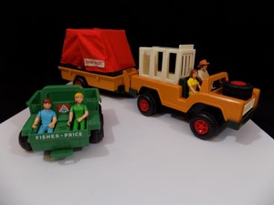 vintage fisher price safari jeep
