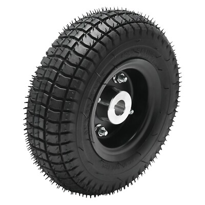 2 Roues Arrière Pneu+jante 9x3.50-4 - Pour Chariot, Scooter, Tricycle électrique - Neuf