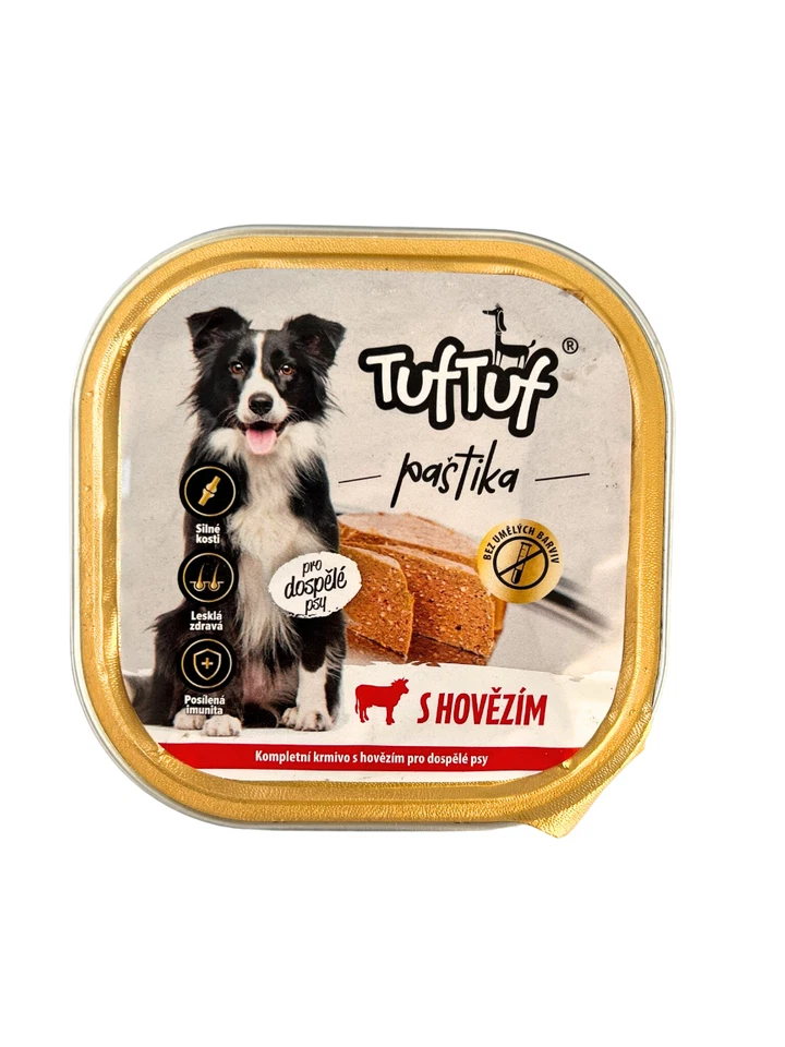 Pastete 300g MIX Hundefutter Rind Wild Huhn Nassfutter Aluschale Multivariante - Bild 3 von 4