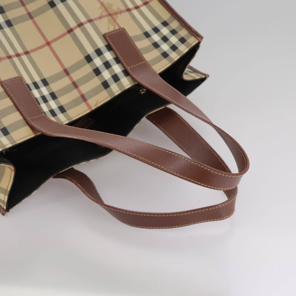 24AW new/Burberry チェックミディアムトートバッグ Bag Brown Burberry Check Medium tote bag in brown - Burberry | Mytheresa