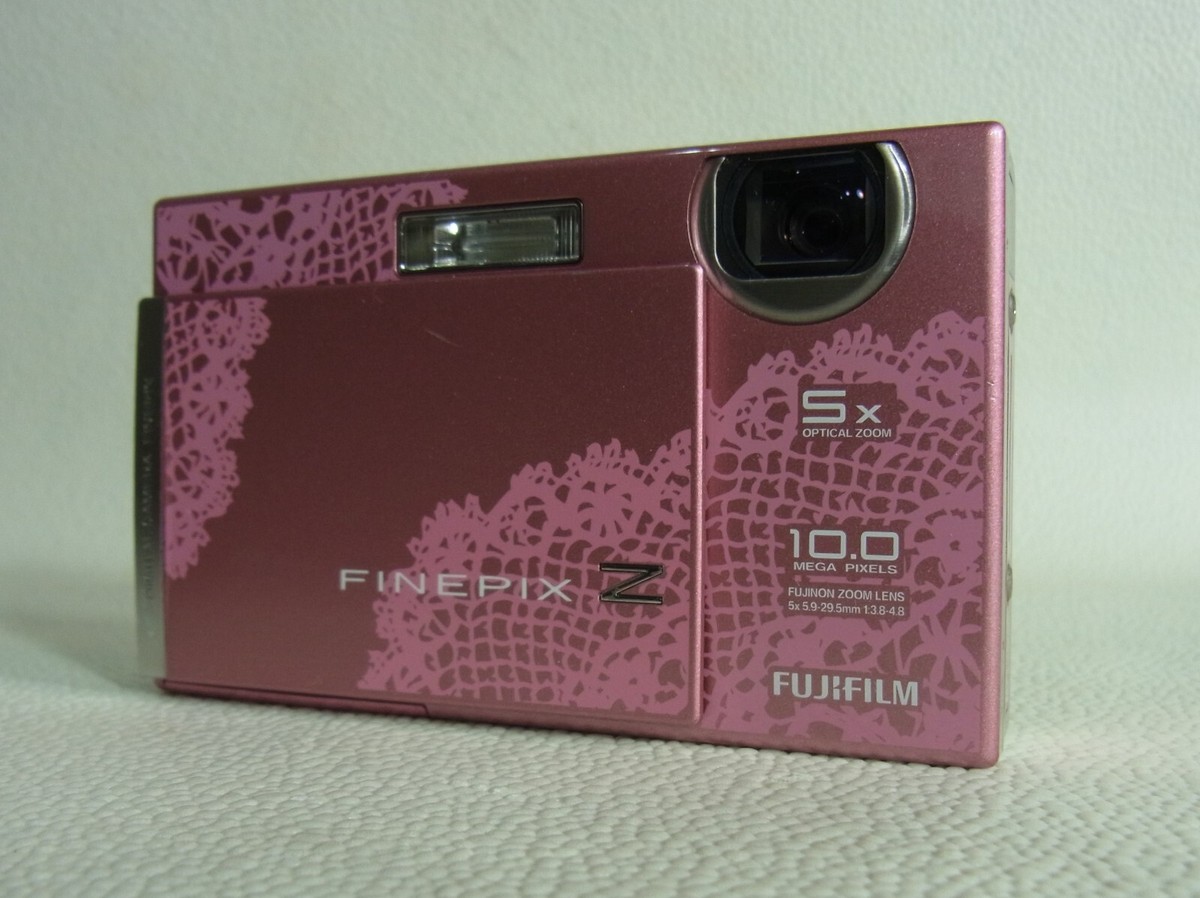 FujiFilm FinePix Z250 FD,Pink,f/3.8,10MP, 5x,2.7in,Case