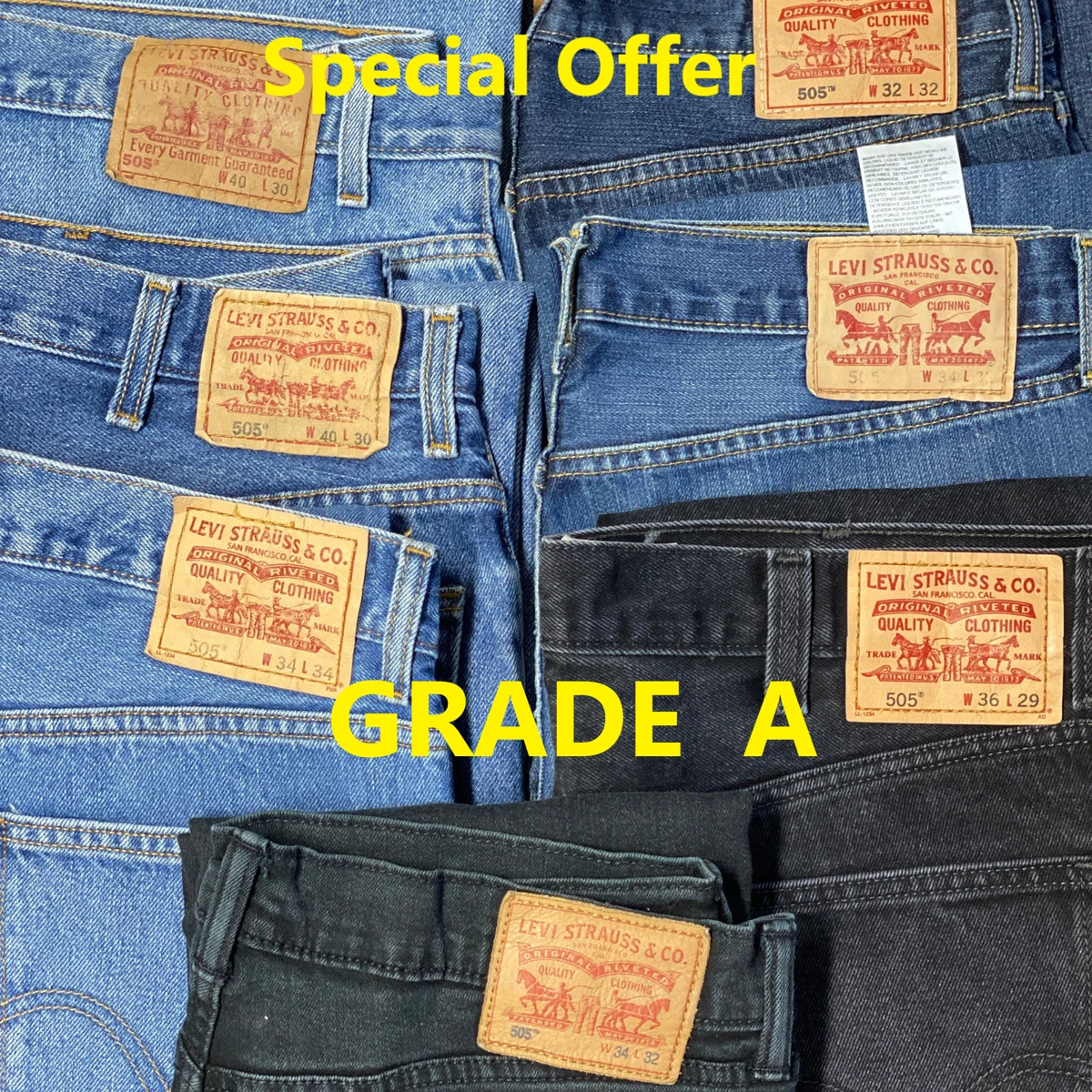 Levis jeans 505 2025