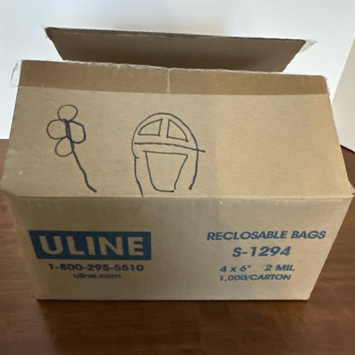 U-Line Reclosable Bags S-1294 4x6” box of 1000 brand new - Picture 5 of 9