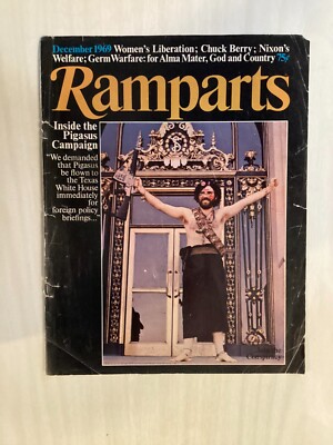 RAMPARTS MAGAZINE - December 1969 - BIOLOGICAL WARFARE, WOMEN'S LIBERATION more