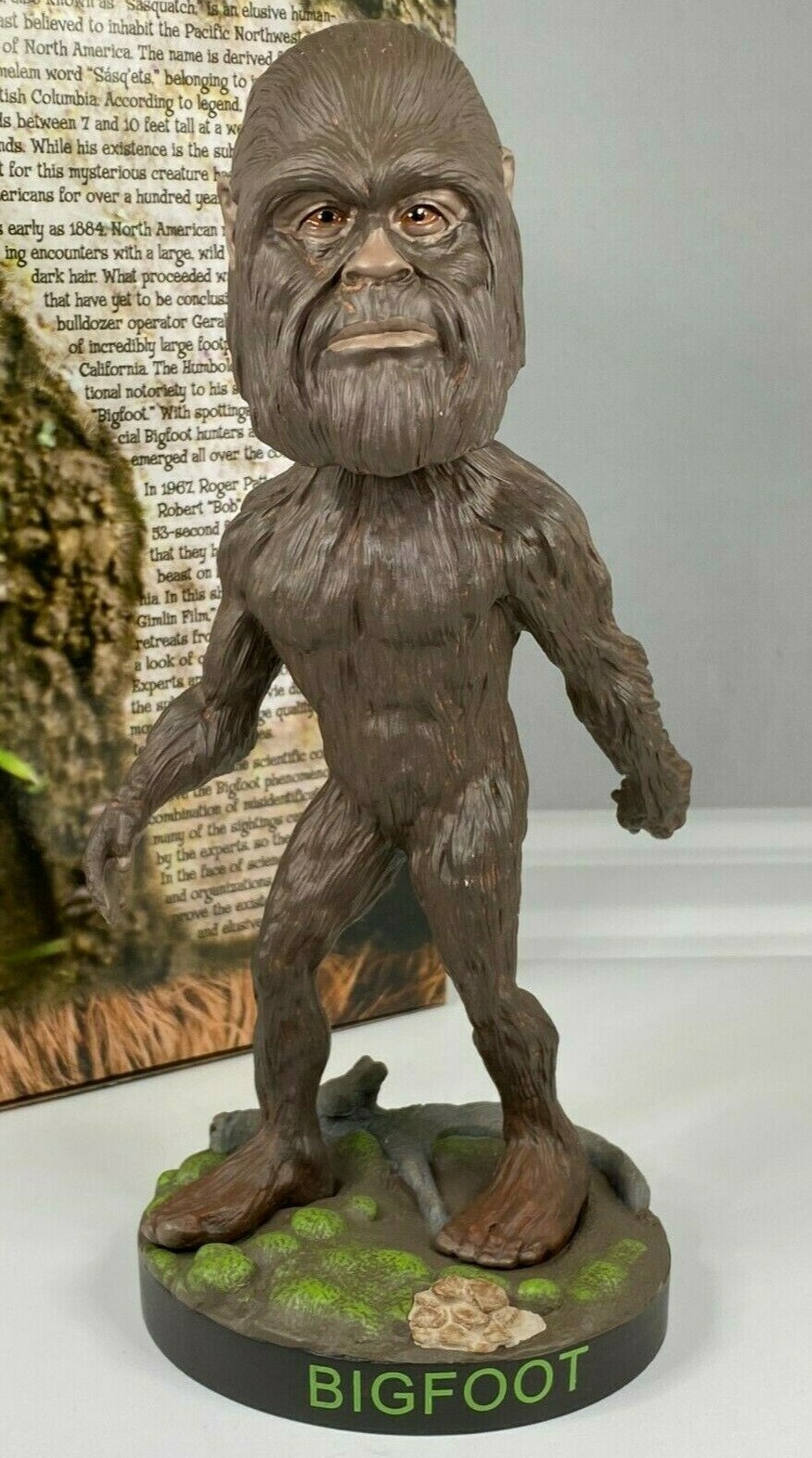 ROYAL BOBBLES LIMITED COLLECTORS EXCLUSIVE BIGFOOT SASQUATCH YETI BOBBLEHEAD
