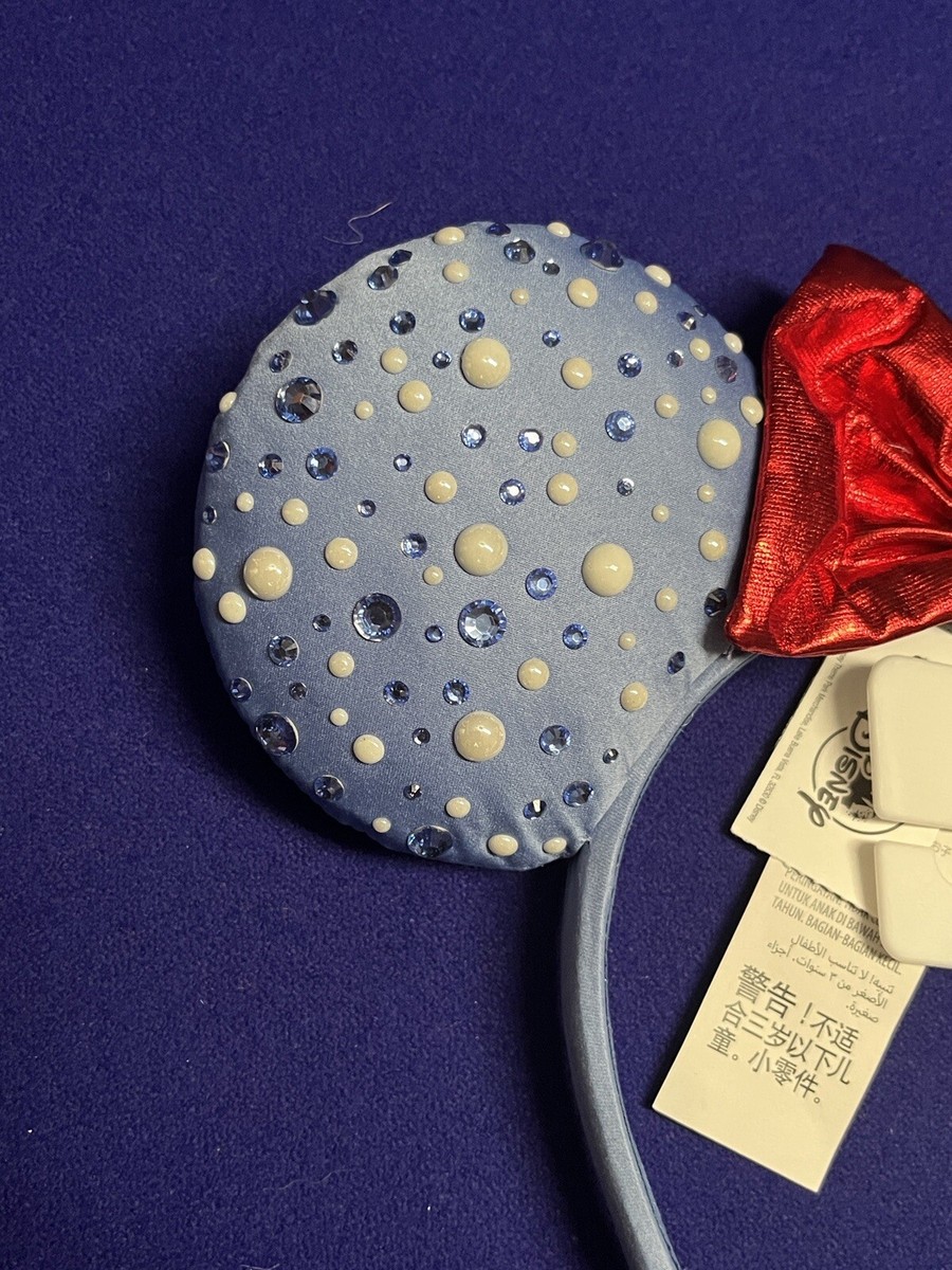 2022 Disney Parks BaubleBar D23‎ Snow White Minnie Ear Headband Two Holiday Ear Headbands Arrive at Walt Disney World - WDW  main image 4