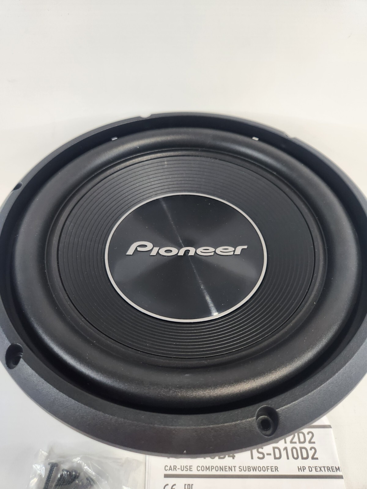 Pioneer TSA250D4 10 Inch 1300W Dual 4 Ohm Car Audio 10" Subwoofer