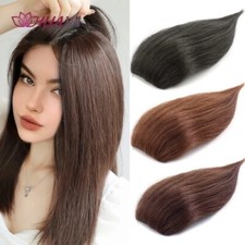 SyntheticHair Root Pads Invisible Pad High Straight Hair Clip in Hair Extension