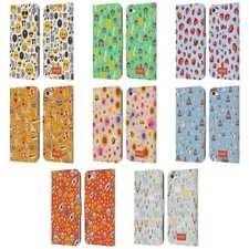 OFFICIAL emoji  PATTERNS 5 LEATHER BOOK CASE FOR APPLE iPOD TOUCH MP3