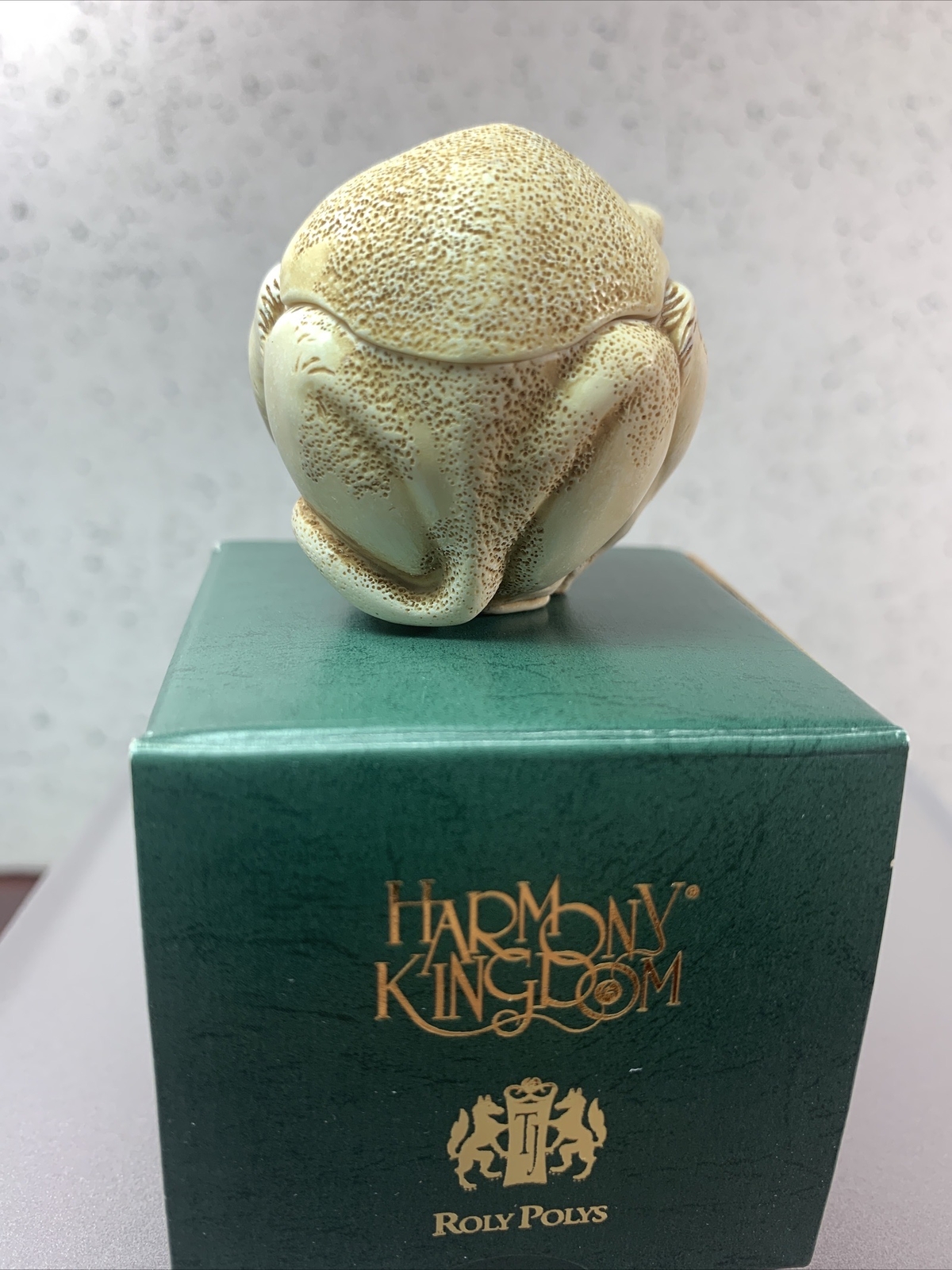 Harmony Kingdom Roly Polys Cat Handcrafted Figurine By Master Carver Adam Binder