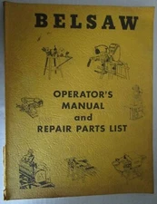 Foley Belsaw  Owner Operators Manual Repair/Parts Develloping Profitable Bus E7C