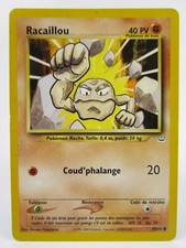 Carte Pokémon Racaillou 44/64 Wizards Neo Revelation Fr