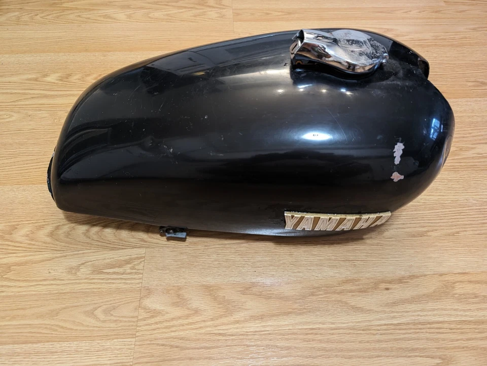 1973 Yamaha TX750 TX500 PL1155-BP13. tanque de gasolina combustível gasolina com emblemas emblemas - Imagem 4 de 4