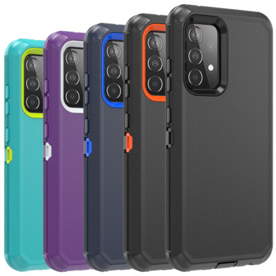For Samsung Galaxy A52 A53 5G Case Heavy Duty Shockproof Defender Hard  Cover