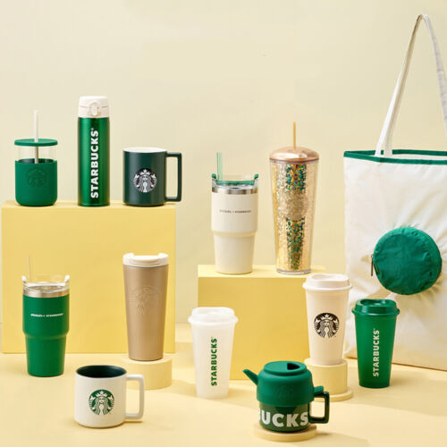 STARBUCKS KOREA 2022 Core MD Gold Calidoscope Cold Cup Tumbler Limited  Edition