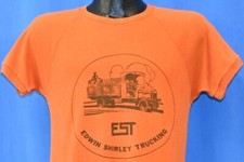 vintage 70s POINTER SISTERS EURO TOUR 1974 EST TRUCKING LOGO t-shirt MEDIUM M