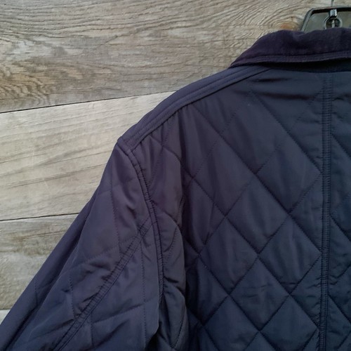 Chaqueta Ted Baker Para Hombres 5 Tareas de Granero Acolchada Aislada Ligera Azul Marino Talla XL - Imagen 10 de 20