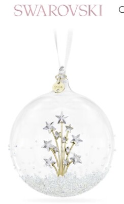New - SWAROVSKI Holiday Christmas Annual Edition Ball Ornament 2024