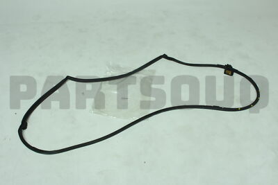 6787260110 Genuine Toyota WEATHERSTRIP, REAR DOOR, LH 67872-60110