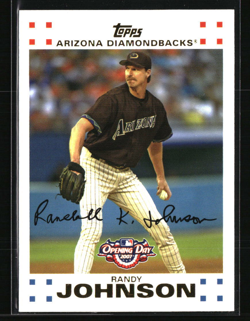 Randy Johnson 2007 Topps Opening Day #50 Baseball Card
