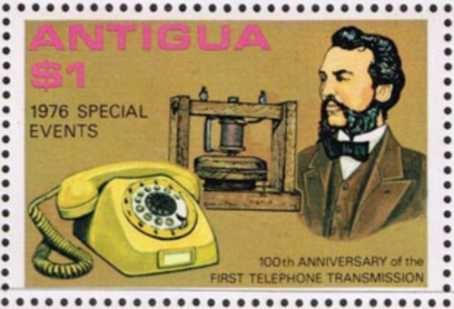Antigua #SG523 MNH 1976 Telephone Centenary [457] - 第 1/1 張圖片