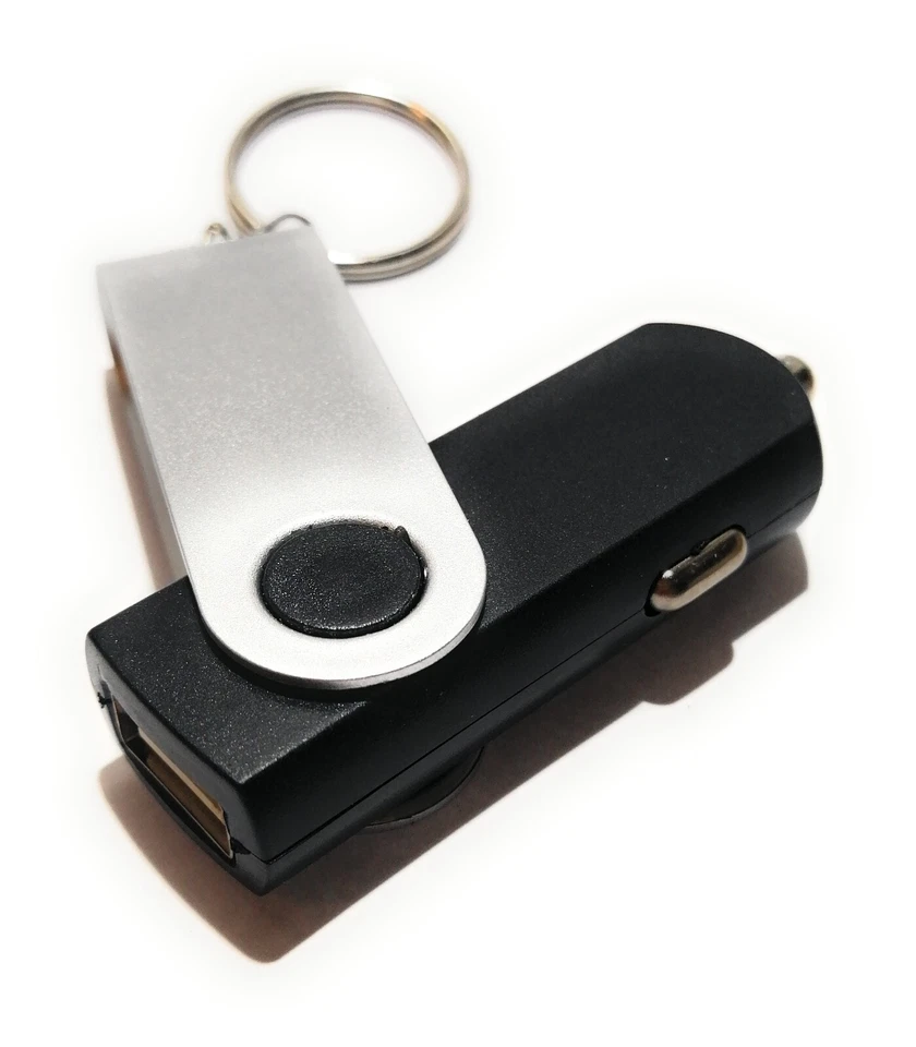 USB Allume-Cigare Chargeur Adaptateur Voiture Camion 12V Pour 5V Téléphone Navi - Photo 2/3