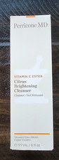 Perricone MD Vitamin C Ester Citrus Brightening Cleanser 6 oz 177 ml Full Sz NIB